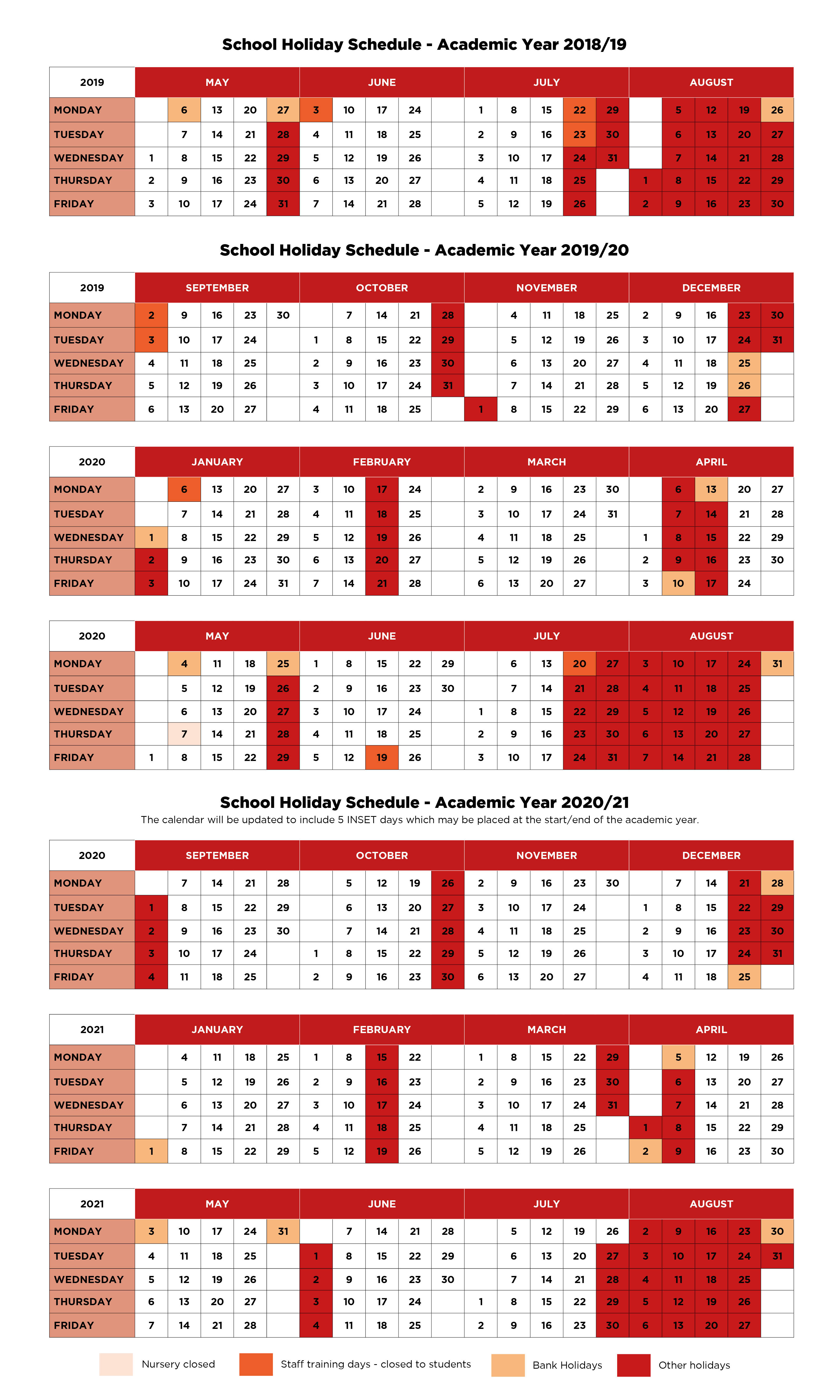 Halfpenny Lane Calendar